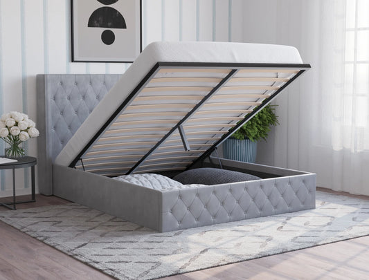 Florida Gaslift Queen(6FT) Bed – Stylish Storage Solution by Prime Furnitures